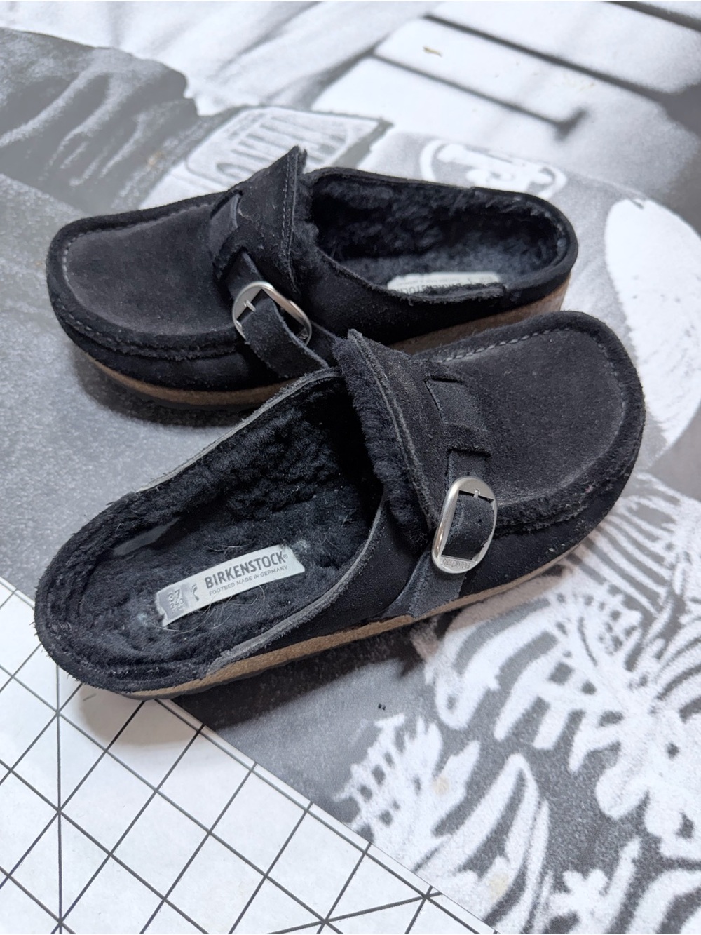 Birkenstock Black Buckley - Picture 2 of 11